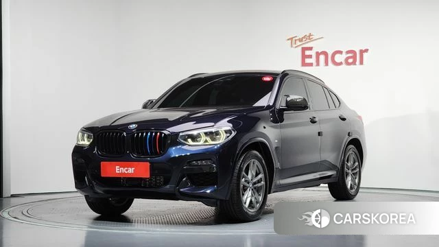 BMW X4 (G02) 2019 Черный из Кореи