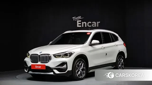 BMW X1 (F48) 2021 Белый из Кореи