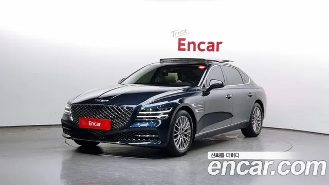Genesis G80 (RG3) 2021 Синий из Кореи