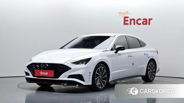 Hyundai Sonata (DN8) 2021 Белый из Кореи