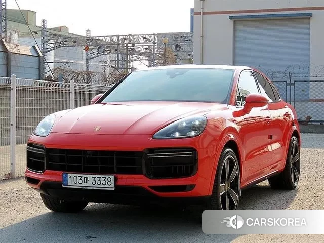 Porsche Cayenne (PO536) 2021 Оранжевый из Кореи