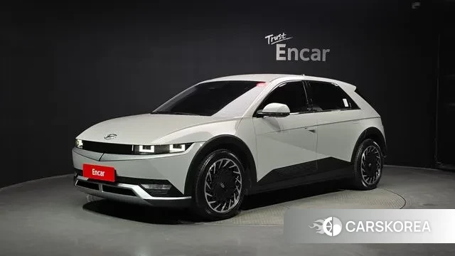 Hyundai Ionic 5 2022 Серебристо-серый из Кореи