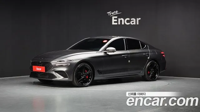 Genesis The New G70 2023 Серый из Кореи