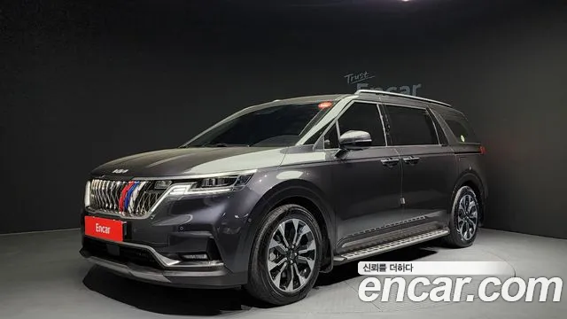 Kia Carnival 4th generation 2022 Серый из Кореи