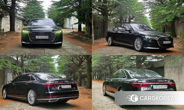 Audi A8 (D5) 2020 Черный из Кореи