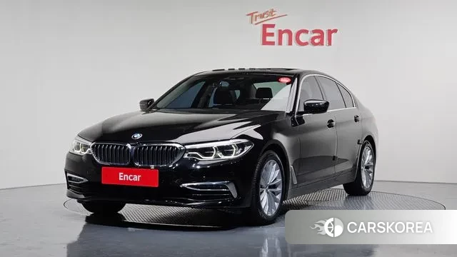 BMW 5 Series (G30) 2019 Черный из Кореи