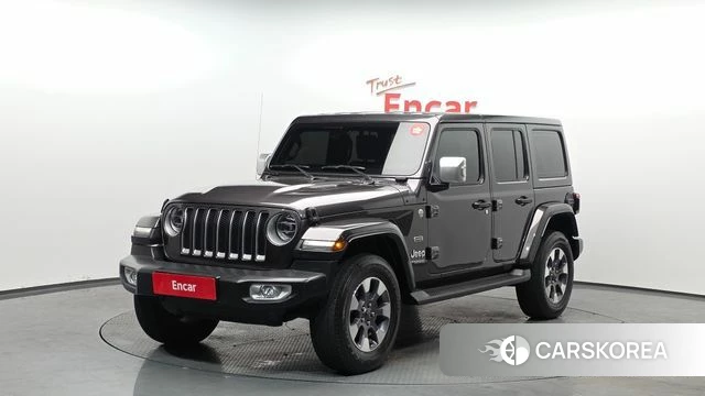 Jeep Wrangler (JL) 2021 Серый из Кореи