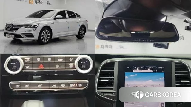 Renault Korea (Samsung) The New SM6 2024 Белый из Кореи