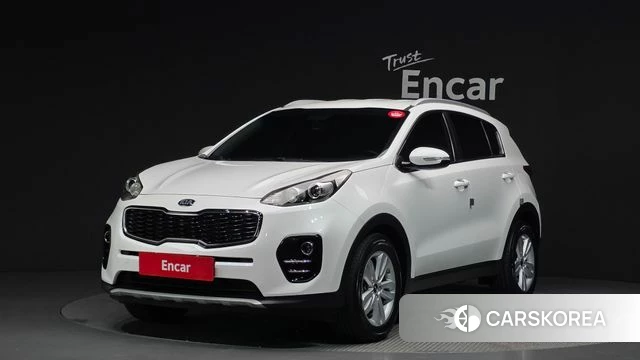 Kia Sportage 4th Generation 2018 Белый из Кореи