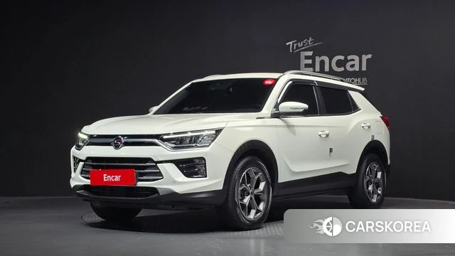 Ssangyong Beautiful Korando 2022 Белый из Кореи
