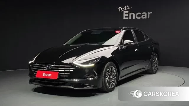 Hyundai Sonata Hybrid (DN8) 2021 Черный из Кореи