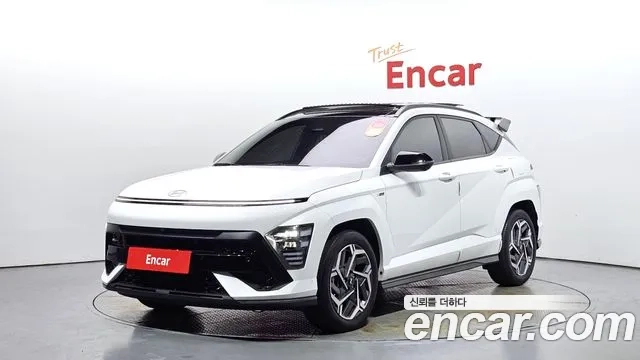 Hyundai Kona Hybrid (SX2) 2023 Белый из Кореи