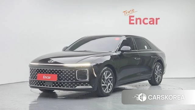 Hyundai Grandeur (GN7) 2023 Черный из Кореи