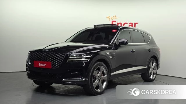 Genesis GV80 2021 Черный из Кореи