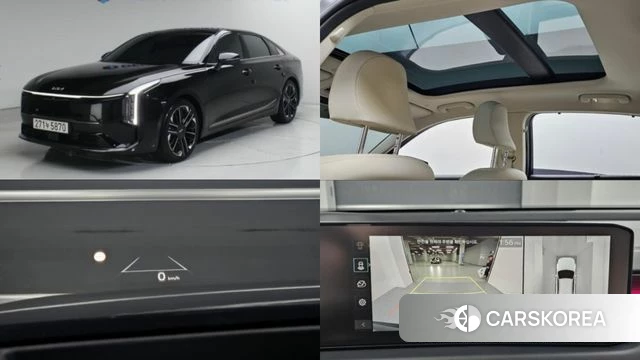 Kia The New K8 Hybrid 2024 Черный из Кореи