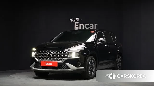 Hyundai The New Santa Fe 2021 Черный из Кореи