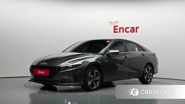 Hyundai Avante (CN7) 2022 Серый из Кореи