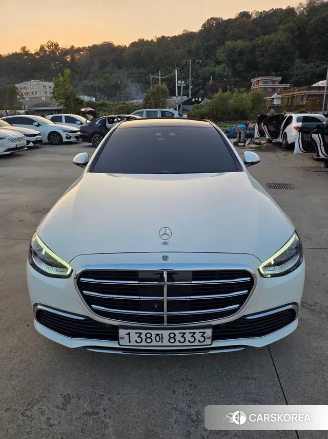 Mercedes-Benz S-Class W223 2022 Белый из Кореи