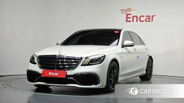 Mercedes-Benz S-Class W222 2018 Белый из Кореи