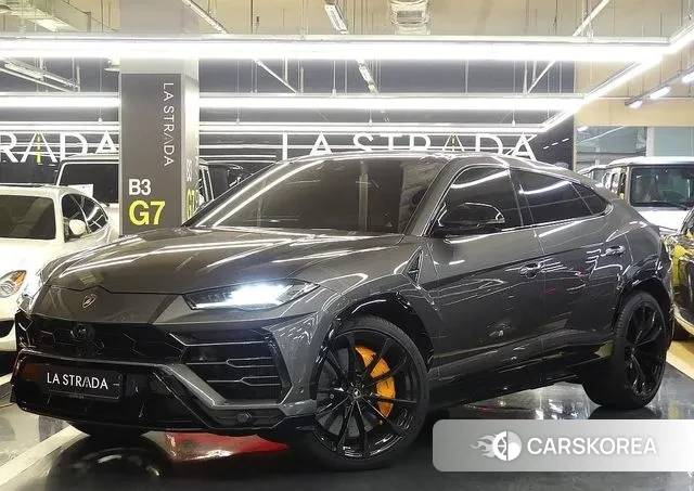 Lamborghini Urus 2021 Серый из Кореи