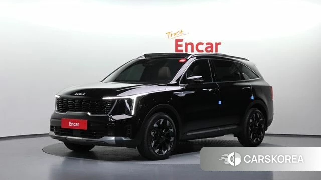 Kia The New Sorento 4th Generation 2024 Черный из Кореи