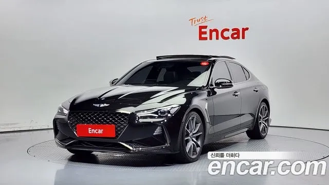 Genesis G70 2018 Черный из Кореи