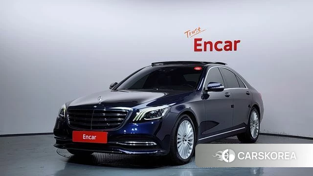 Mercedes-Benz S-Class W222 2019 Синий из Кореи