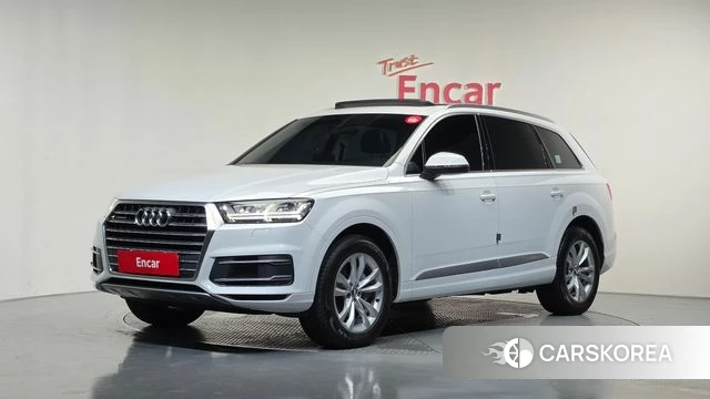 Audi Q7 (4M) 2019 Белый из Кореи