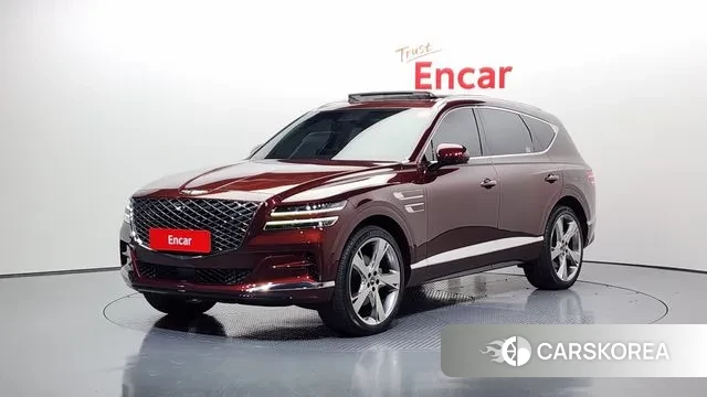 Genesis GV80 2021 Красный из Кореи