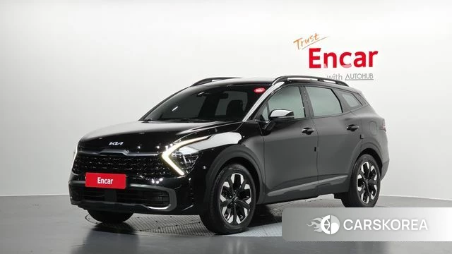 Kia Sportage 5th Generation 2021 Черный из Кореи
