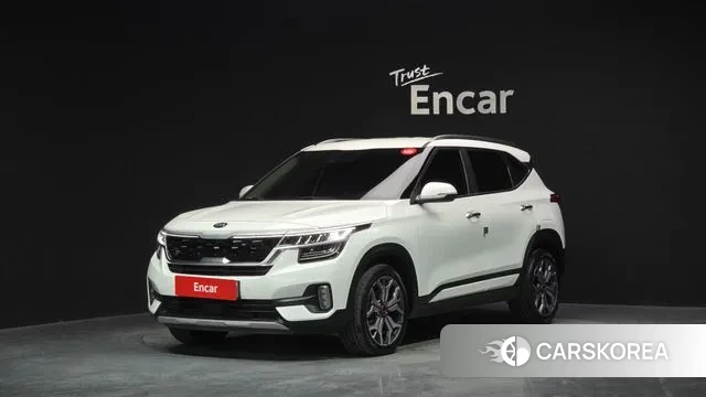 Kia Seltos 2021 Белый из Кореи