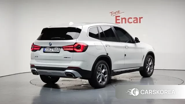 BMW X3 (G01) 2024 Белый из Кореи