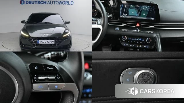Hyundai Avante (CN7) 2022 Серый из Кореи