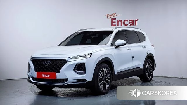 Hyundai Santa Fe TM 2018 Белый из Кореи