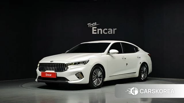 Kia K7 Premier Hybrid 2021 Белый из Кореи
