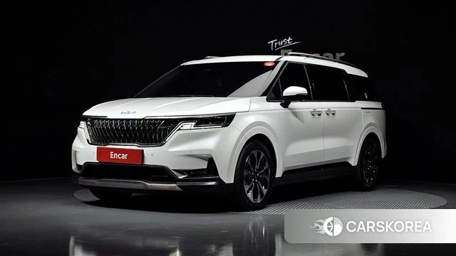 Kia Carnival 4th generation 2023 Белый из Кореи