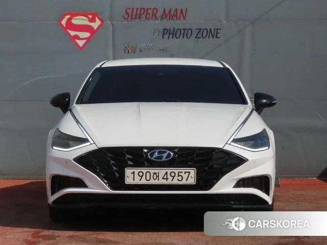 Hyundai Sonata (DN8) 2021 Белый из Кореи