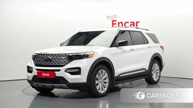 Ford Explorer 6th Generation 2021 Белый из Кореи