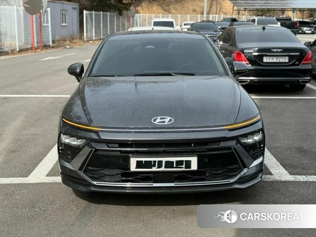 Hyundai Sonata D Edge (DN8) 2025 Черный из Кореи