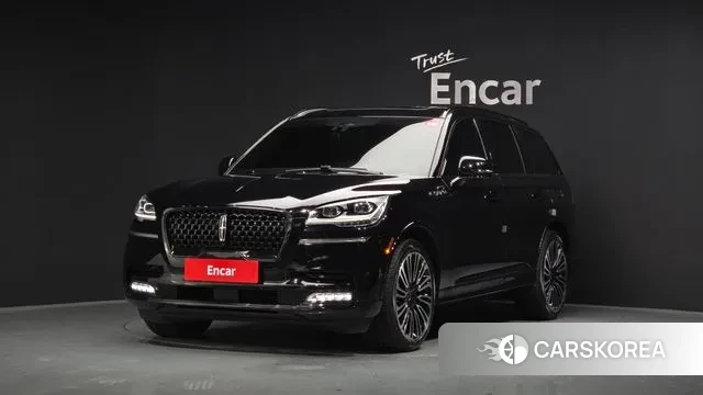 Lincoln Aviator 2nd generation 2021 Черный из Кореи