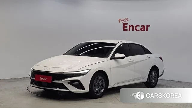 Hyundai The New Avante (CN7) 2023 Белый из Кореи
