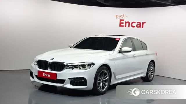 BMW 5 Series (G30) 2018 Белый из Кореи