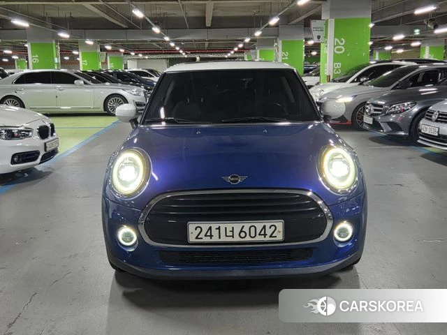 Mini Cooper 2020 Синий из Кореи