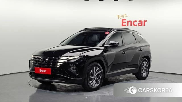 Hyundai Tucson Hybrid (NX4) 2020 Черный из Кореи