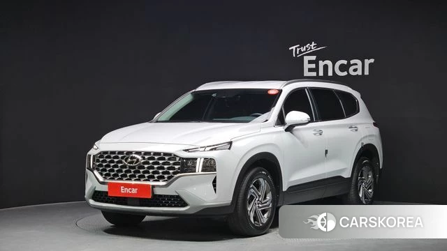 Hyundai The New Santa Fe 2022 Серебристо-серый из Кореи