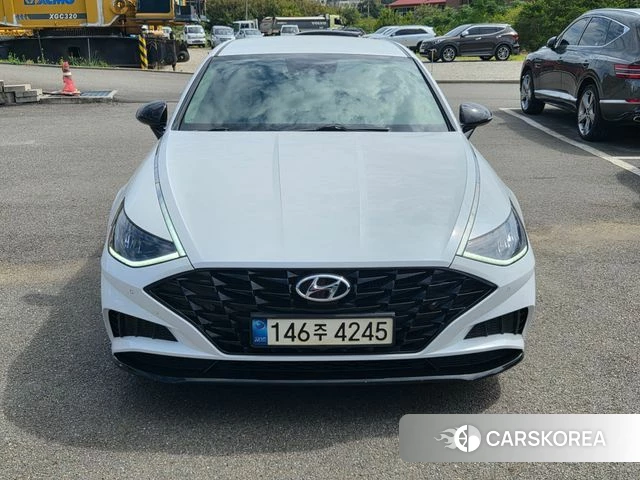 Hyundai Sonata (DN8) 2021 Белый из Кореи