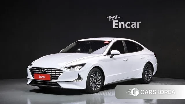 Hyundai Sonata Hybrid (DN8) 2022 Белый из Кореи