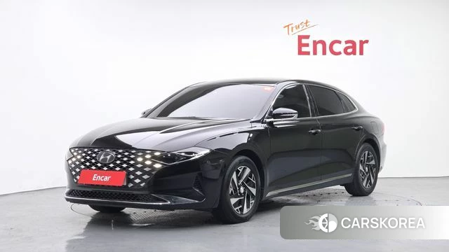 Hyundai The New Grandeur IG Hybrid 2022 Черный из Кореи