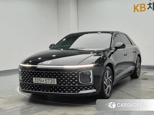 Hyundai Grandeur (GN7) 2023 Черный из Кореи