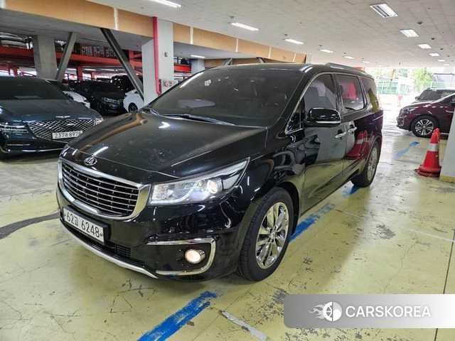 Kia All New Carnival 2018 Черный из Кореи